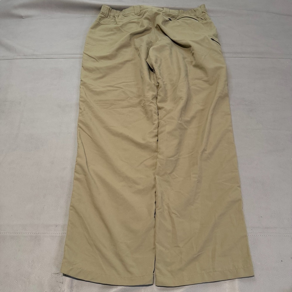 Ex Offico Men Khaki Tan Outdoor Hike Trek Cargo Pant Casual Nylon-L/36-38/-5985 - Picture 2 of 9
